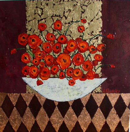 Poppies in Vase